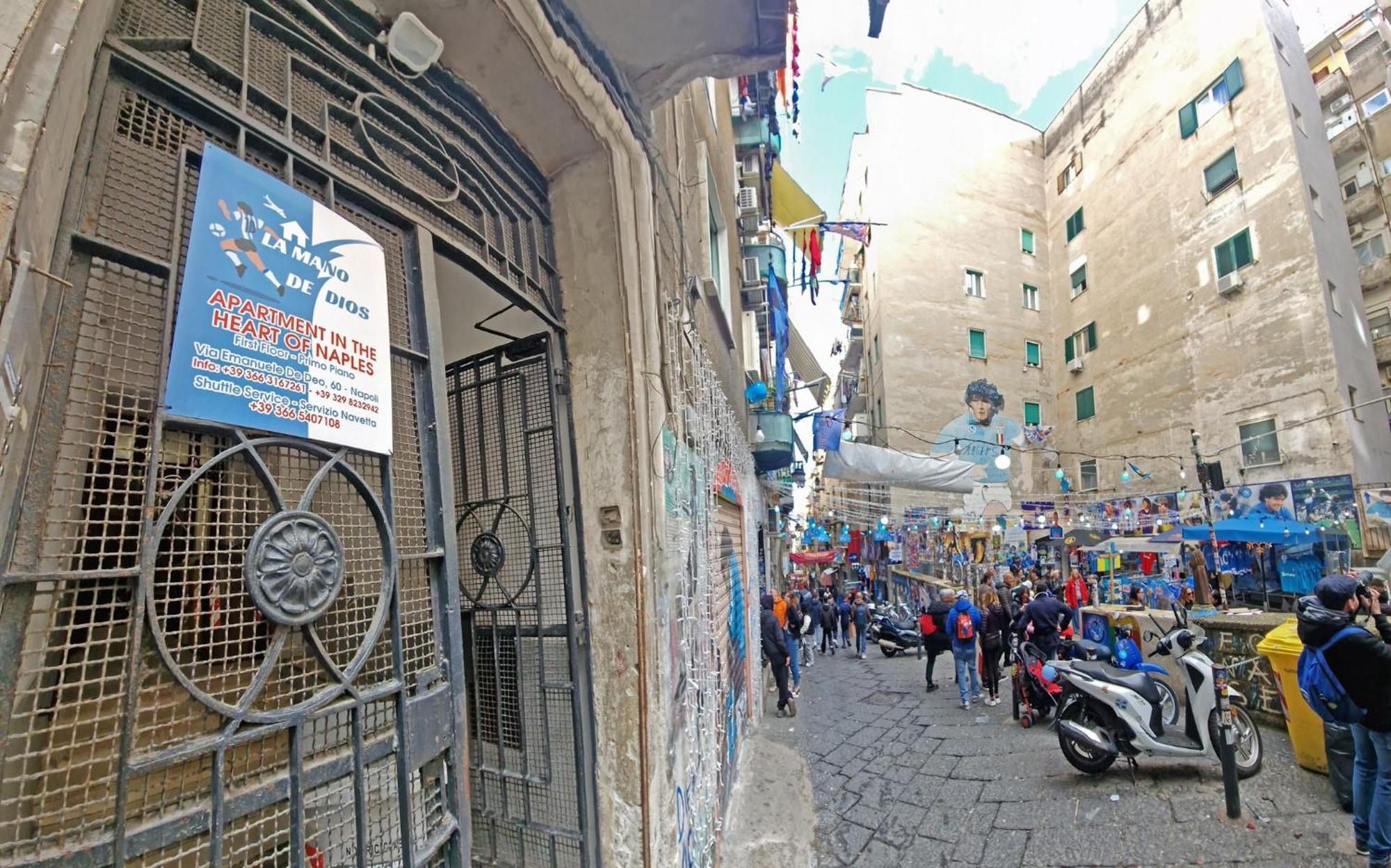 Apartmán La Mano De Dios Neapol Exteriér fotografie